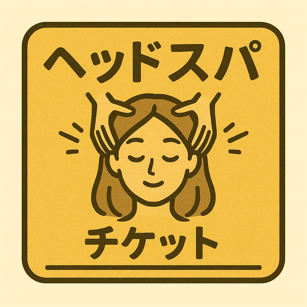 ヘッドスパチケット